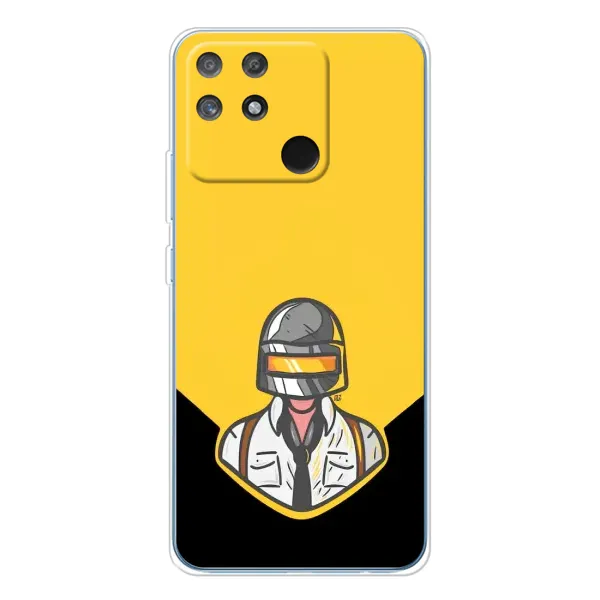 Чохол з принтом «Пабг в шоломі» для Realme NARZO 80 Lite 4G