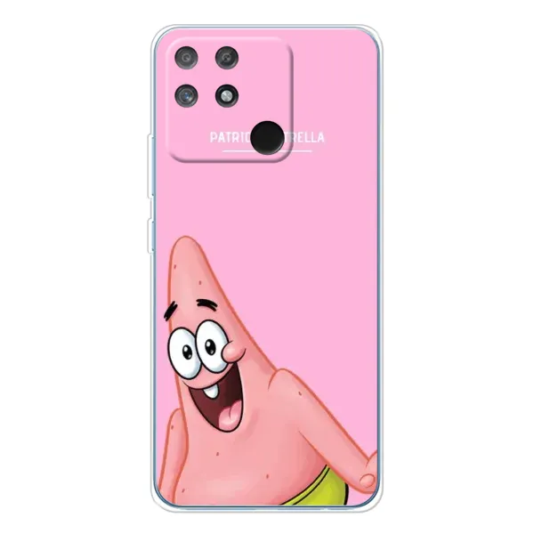 Чехол с принтом «Персонаж Патрик» для Realme NARZO 80 Lite 4G Чехол с принтом «Персонаж Патрик» для Realme NARZO 80 Lite 4G