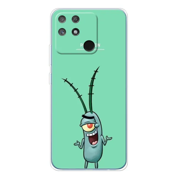 Чехол с принтом «Персонаж Планктон» для Realme NARZO 80 Lite 4G Чехол с принтом «Персонаж Планктон» для Realme NARZO 80 Lite 4G