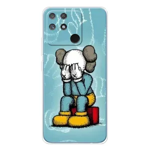 Чехлы для Realme NARZO 80 Lite 4G - Bearbrick Louis Vuitton (PREMIUMPrint) (Плач Bearbrick)
