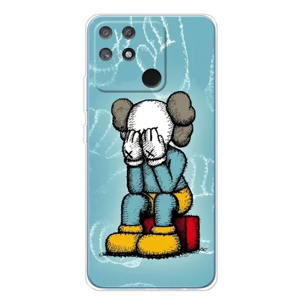Чехол с принтом «Плач Bearbrick» для Realme NARZO 80 Lite 4G