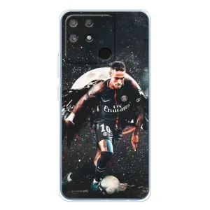 Чехол Неймар для Realme NARZO 80 Lite 4G (AlphaPrint) (PSG Neymar)