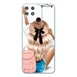 Чехол с печатью для Realme NARZO 80 Lite 4G - (Мода) (AlphaPrint) (Путешествие)