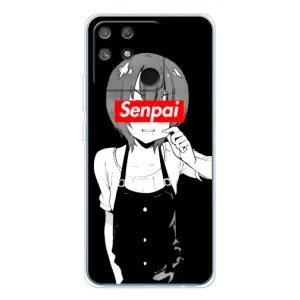 Чехол с принтом «Senpai» для Realme NARZO 80 Lite 4G
