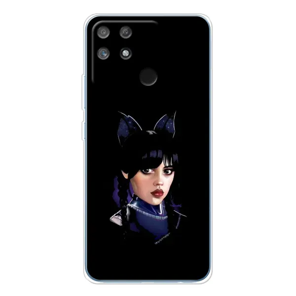 Чехол с принтом «серьезная Уэнздей» для Realme NARZO 80 Lite 4G
