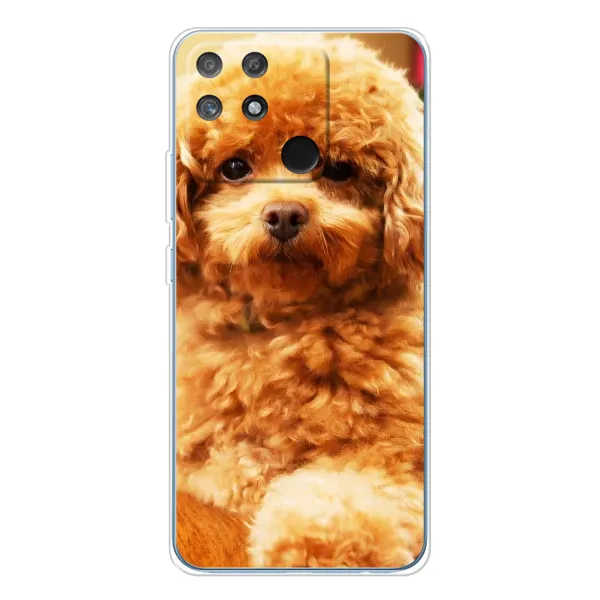 Чехол с принтом «Щенок Бишон» для Realme NARZO 80 Lite 4G