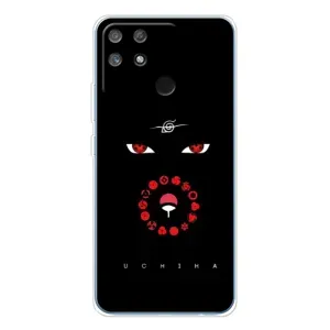 Чехлы на тему: Итачи Учиха для Realme NARZO 80 Lite 4G (AlphaPrint) (глаза Итачи)