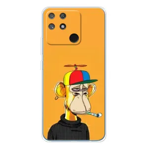 Чехлы с Обезьянами NFT для Realme NARZO 80 Lite 4G (AlphaPrint) (Скучающая Обезьяна NFT)
