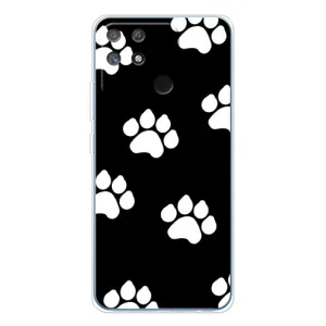 Чехлы с собаками для Realme NARZO 80 Lite 4G (VPrint) (Следы собаки)