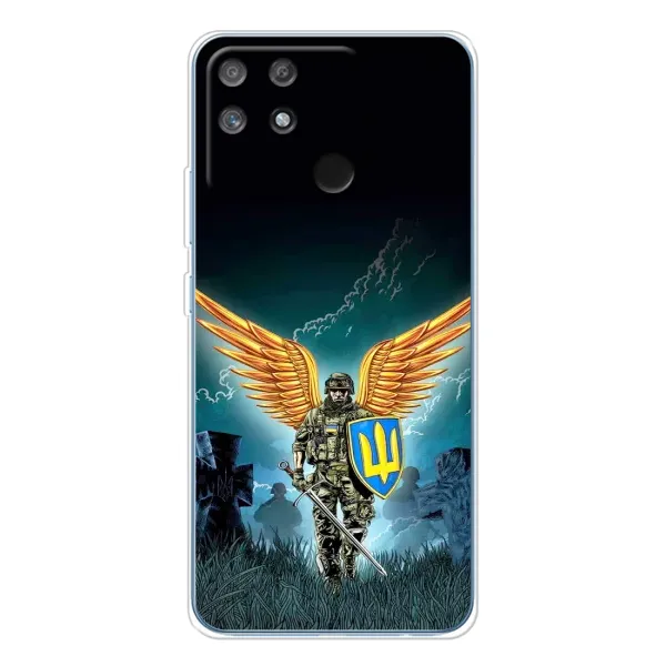 Чехол с принтом «Солдат ЗСУ» для Realme NARZO 80 Lite 4G Чехол с принтом «Солдат ЗСУ» для Realme NARZO 80 Lite 4G