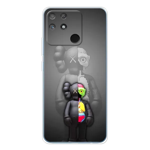 Чехол с принтом «Тело Bearbrick» для Realme NARZO 80 Lite 4G