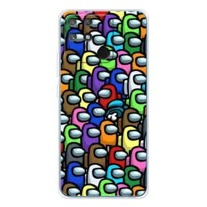 Чехол Амонг Ас для Realme NARZO 80 Lite 4G (AlphaPrint) (Убит)