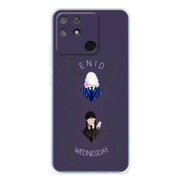 Чехол с принтом «Уэнздей и подруга» для Realme NARZO 80 Lite 4G