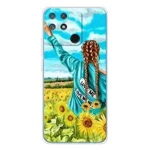 Чехол с принтом «Украиночка» для Realme NARZO 80 Lite 4G