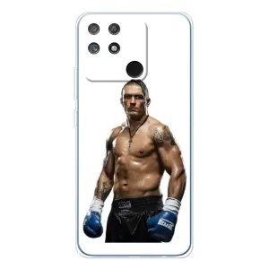Чохол з картинкою Олександр Усик для Realme NARZO 80 Lite 4G (Усик на білому)