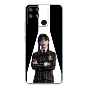 Чехлы Венсдей на Realme NARZO 80 Lite 4G Уэнсдей (AlphaPrint) (W-Wednesday)