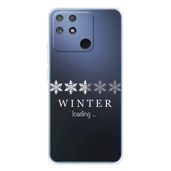 Чехол с принтом «Winter loading» для Realme NARZO 80 Lite 4G