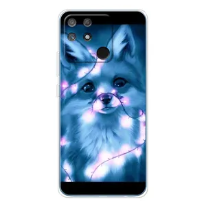 Чехлы с картинкой Лисички для Realme NARZO 80 Lite 4G (VPrint) (Яркая лисичка)