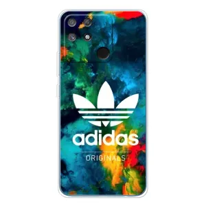 Чехлы Адидас для Realme NARZO 80 Lite 4G (AlphaPrint) (Яркий Адидас)