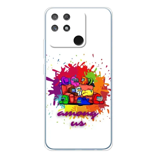 Чехол с принтом «Яркий АмонгАс» для Realme NARZO 80 Lite 4G