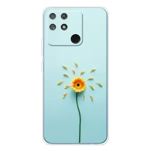 Чехлы с Цветами для Realme NARZO 80 Lite 4G (VPrint) (Желтый цветок)