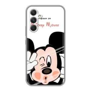 Эксклюзивный чехол для RealMe Narzo 80 Lite 5G (AlphaPrint - Мультяшные) (Маус Микки)