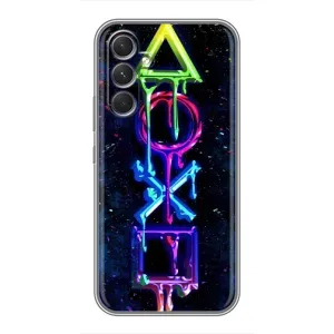Чехлы с тематикой Киберспорт для RealMe Narzo 80 Lite 5G (VPrint) (Pleystation лого)