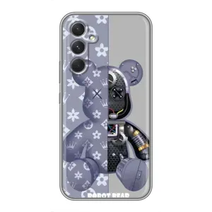Крутые Чехлы Луи Виттон для RealMe Narzo 80 Lite 5G (AlphaPrint) (Робот Мишка)