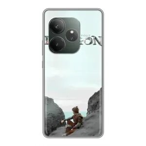 Чохол як приборкати дракона на RealMe Narzo 90 (Дракон лого)