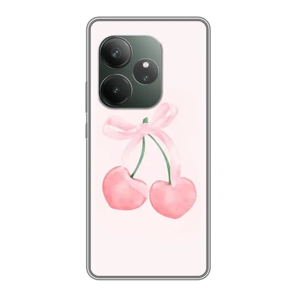 Чохол з принтом «Рожеві вишні» для Realme Narzo 90