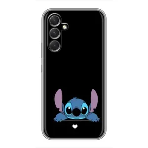 Чохол з принтом Стіч на Realme Narzo 90X (Стіч на чорному)