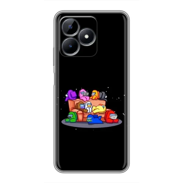 Чехол с принтом «Амонг-ас» для Realme Note 50 Чехол с принтом «Амонг-ас» для Realme Note 50