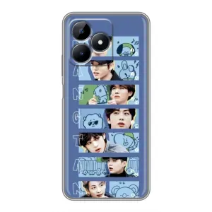 Чохли BTS для Realme Note 50 (AlphaPrint) (Bangtan)