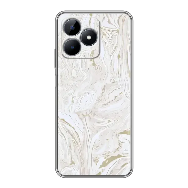 Чехол с принтом «Белый мрамор» для Realme Note 50 Чехол с принтом «Белый мрамор» для Realme Note 50