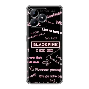 Чехол с музыкальной группой для Realme Note 50 (BLACKPINK)