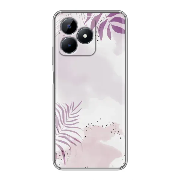 Чехол с принтом «Фиолетовые листья» для Realme Note 50 Чехол с принтом «Фиолетовые листья» для Realme Note 50