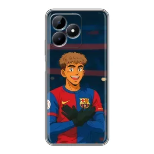 Чехол с принтом «Футболист Ямаль» для Realme Note 50