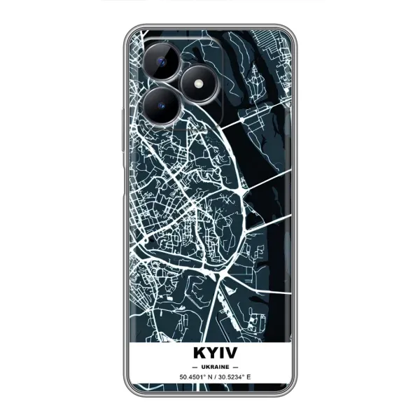 Чехол с принтом «Киев» для Realme Note 50