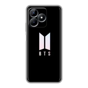 Чохли BTS для Realme Note 50 (AlphaPrint) (Лого BTS)