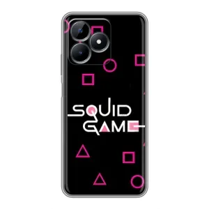 Чехол с принтом «Паттерн Игра кальмара» для Realme Note 50