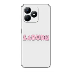 Чехол с Лабубу на Realme Note 50 (Лого Лабубу)