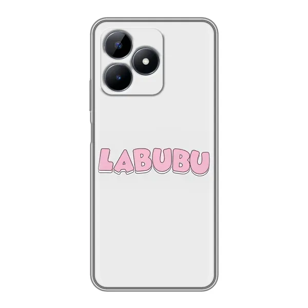 Чохол з принтом «Лого Лабубу» для Realme Note 50 Чохол з принтом «Лого Лабубу» для Realme Note 50