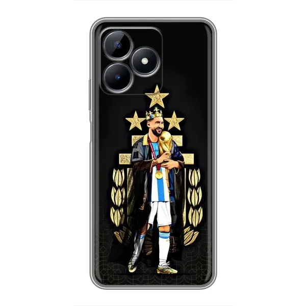 Чохол з принтом «Мессі Король» для Realme Note 50 Чохол з принтом «Мессі Король» для Realme Note 50