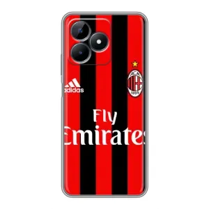 Чохли для Realme Note 50 (VPrint) - Футбольні клуби (Milan)