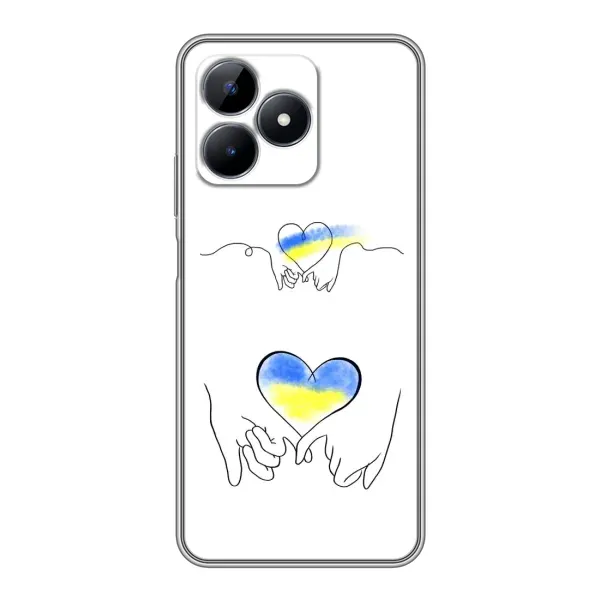 Чохол з принтом «Мир Україні» для Realme Note 50 Чохол з принтом «Мир Україні» для Realme Note 50