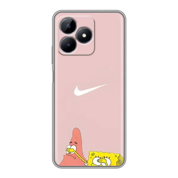 Чехол с принтом «Патрик и Губка» для Realme Note 50 Чехол с принтом «Патрик и Губка» для Realme Note 50