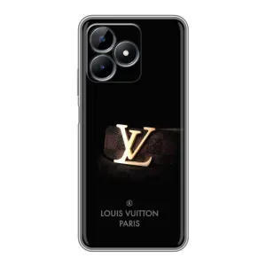 Чехлы Луи Витон для Realme Note 50 (AlphaPrint - LOUIS VUITTON) (ремешок LV)