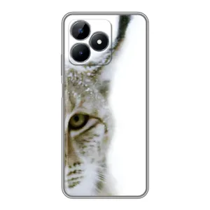 Чехлы с картинками животных Realme Note 50 (Рысь)