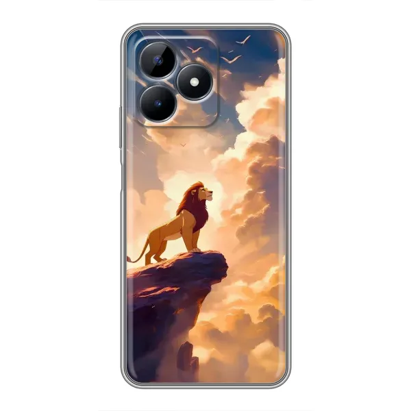 Чехол с принтом «Симба на скале» для Realme Note 50
