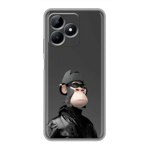 Чехол с принтом «стильная обезьяна NFT» для Realme Note 50